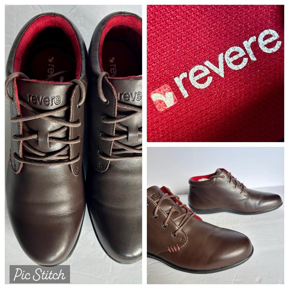 Revere Wanaka Chocolate Orthopedic Shoe Women 8 39 Brown EUC + New Pair Fillers